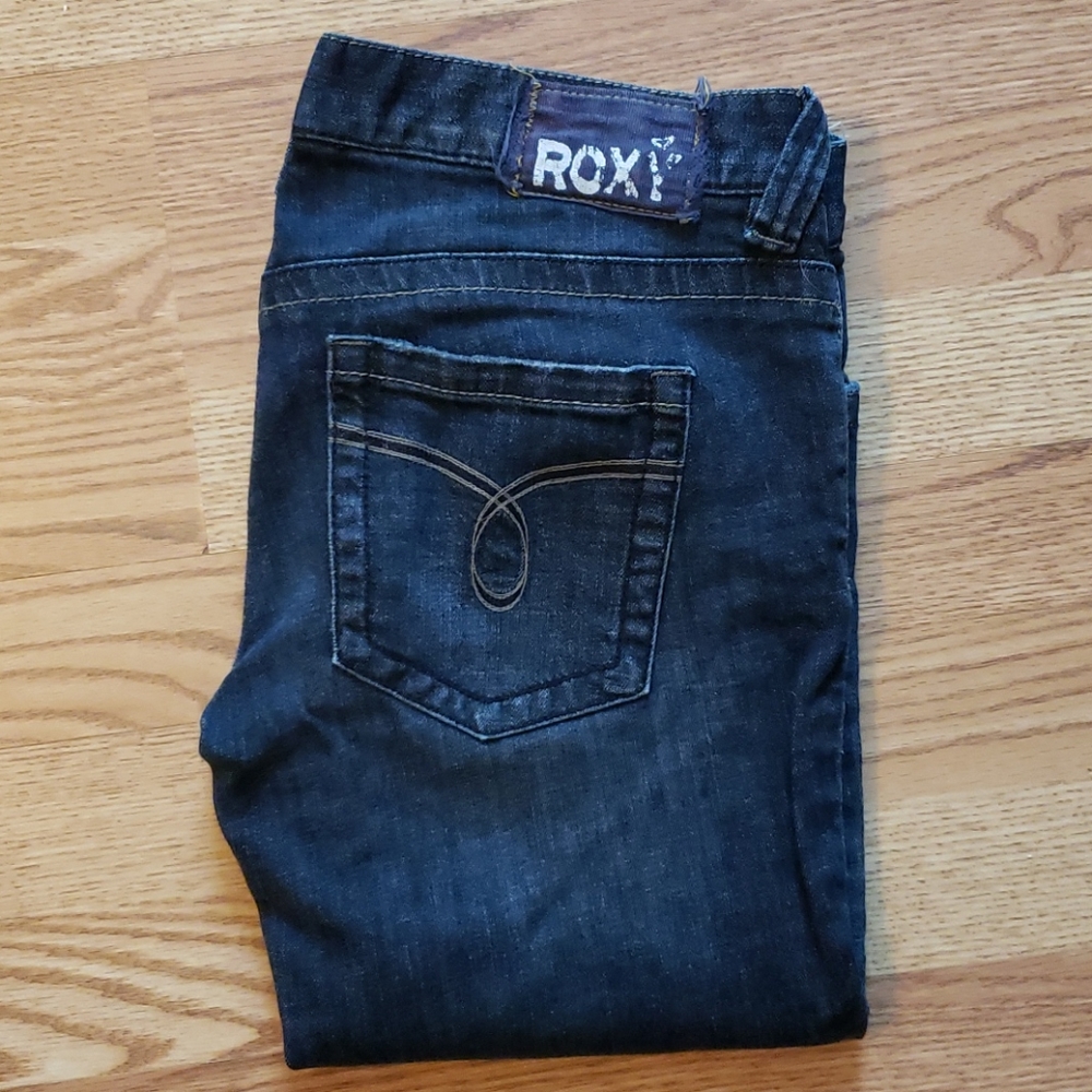 Roxy jean capri pants